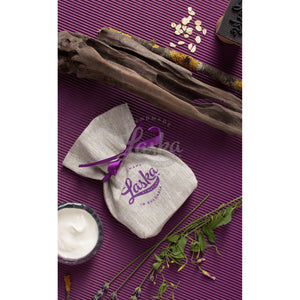 The travel pouch: Bulgarian yoghurt & lavender natural soap with oats-Natural soap-Laska by nature