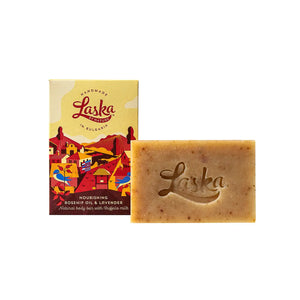 Rosehip oil & Buffalo Milk Buffing Heritage Soap
