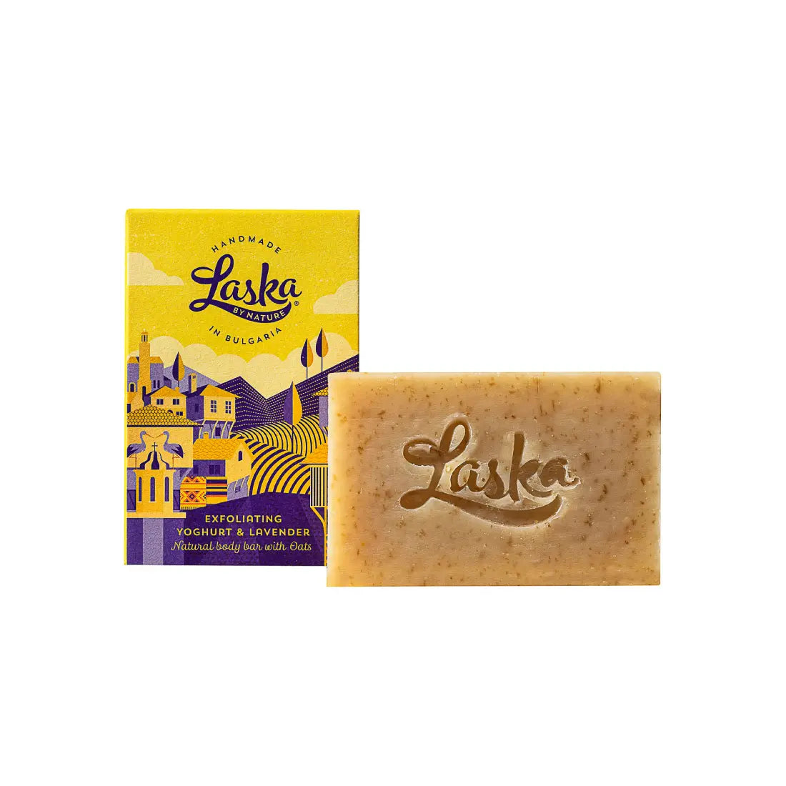 Традиционен сапун с лавандула и българско кисело мляко